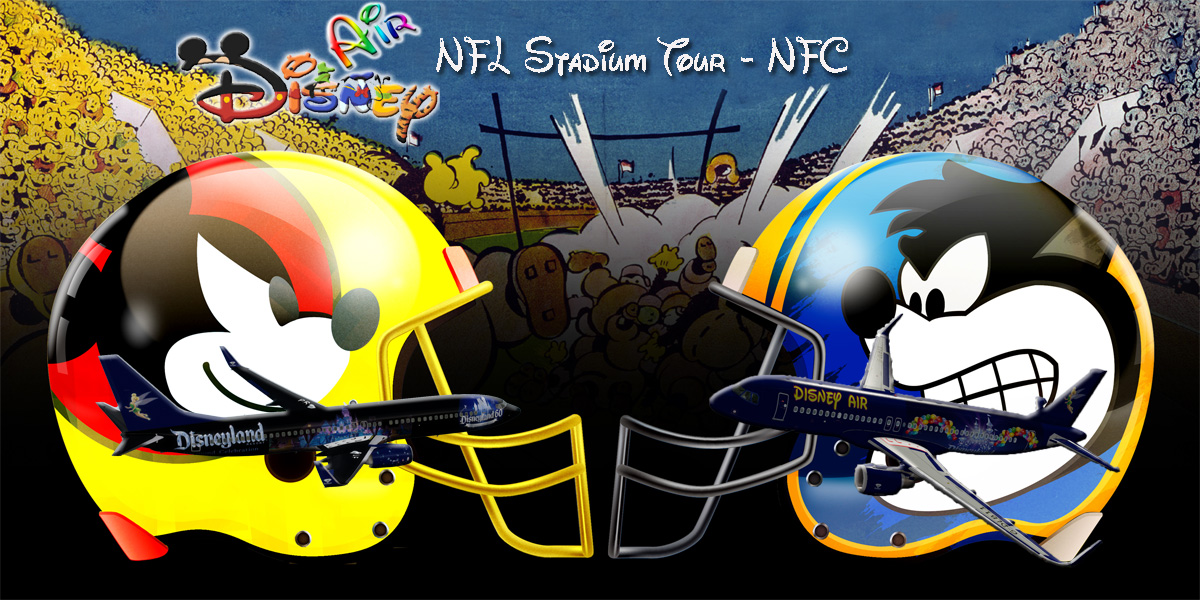 Disney Air's NFL Stadium Tour- NFC