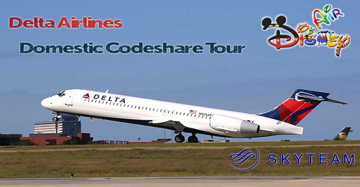 Disney Air's Delta Airlines Domestic Hub Tour 