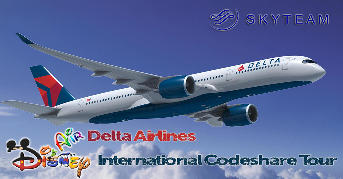 Disney Air's Delta Airlines International Hub Tour