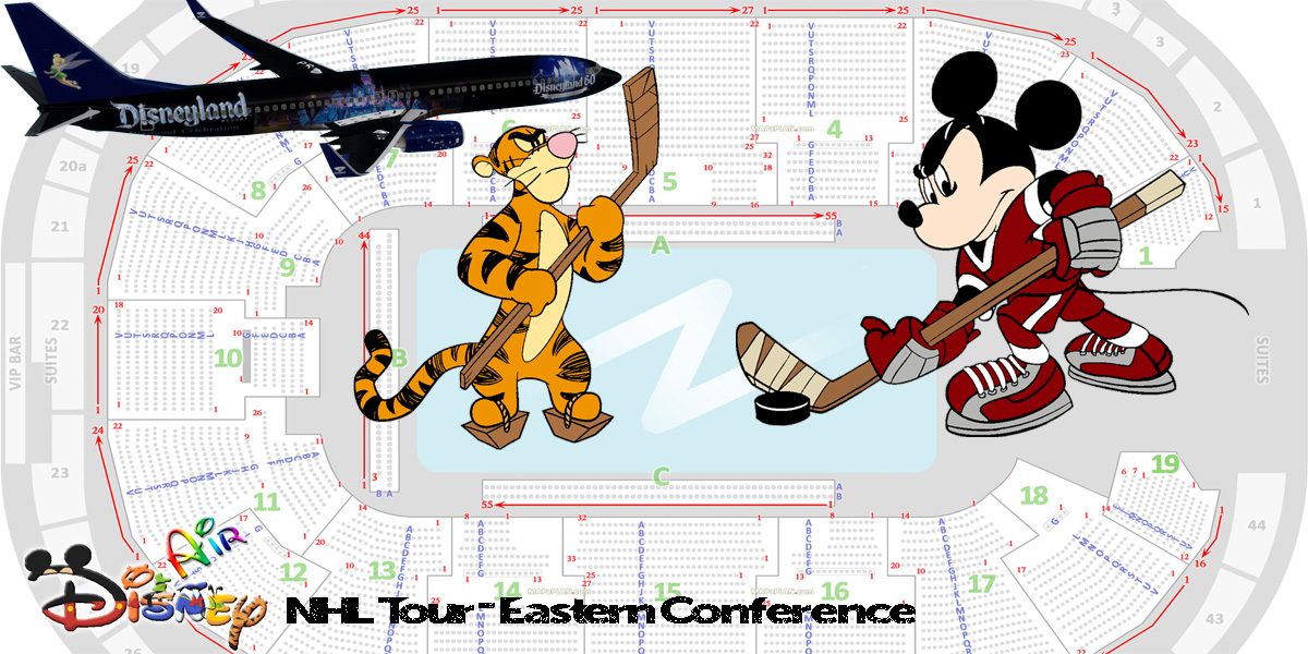 Disney Air's NHL Arena Tour- Eastern Conference