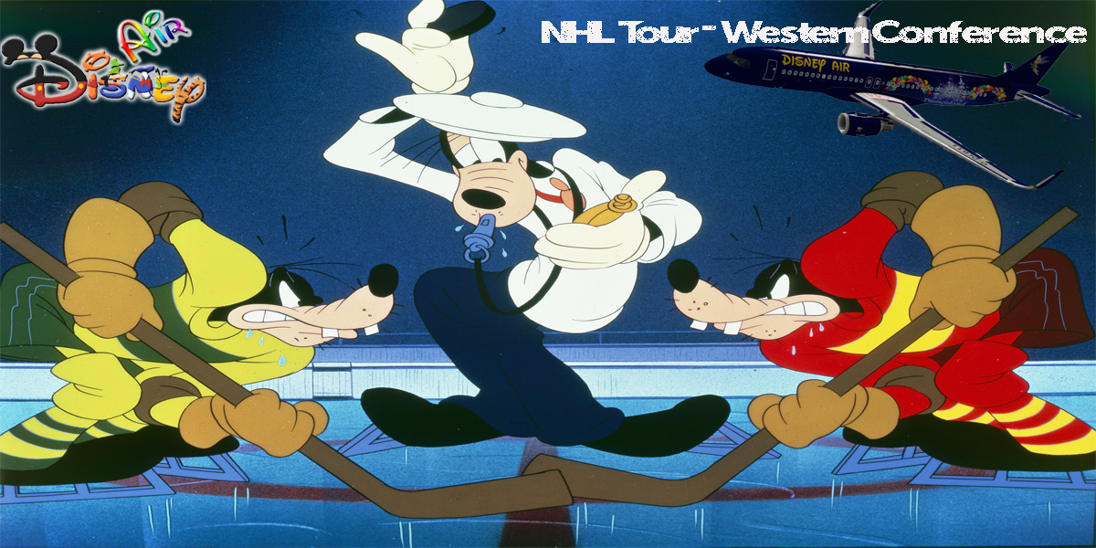 Disney Air's NHL Arena Tour- Western Conference